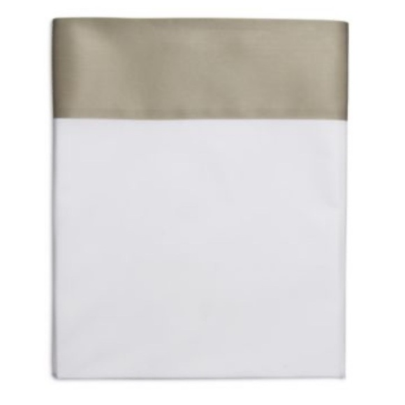 Hudson Park - Italian Percale Sateen - Elegant Two-Tone Bedding Sheet - Picture 1 of 1